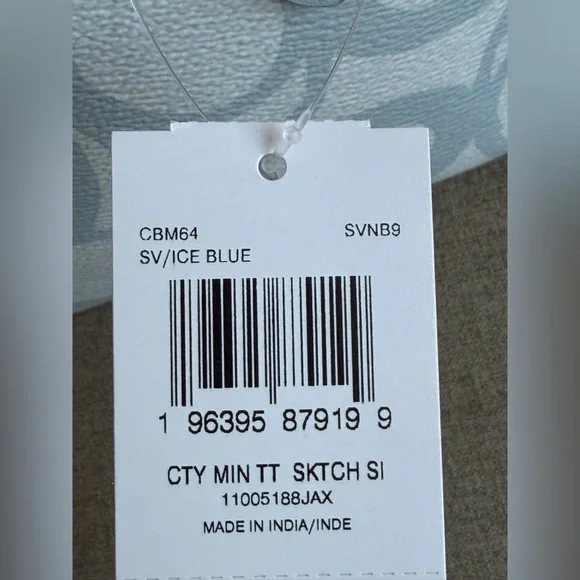 NWT！COACH City Mini Tote Bag In Sketch Signature Canvas（COACH CBM64）